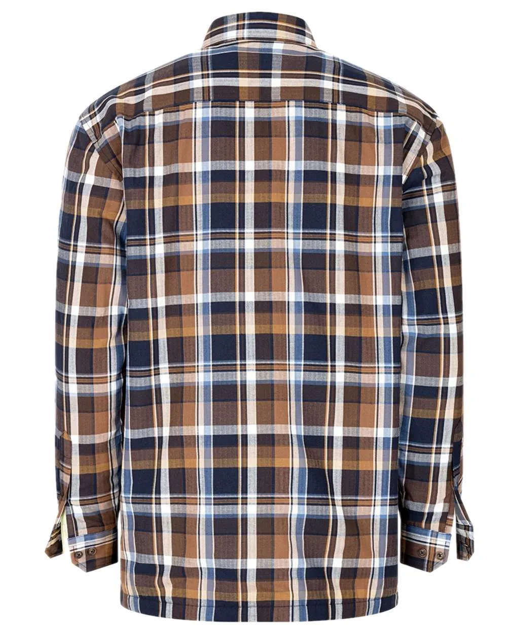 Hoggs of Fife Arran Micro Fleece Lined 100% Cotton Shirt