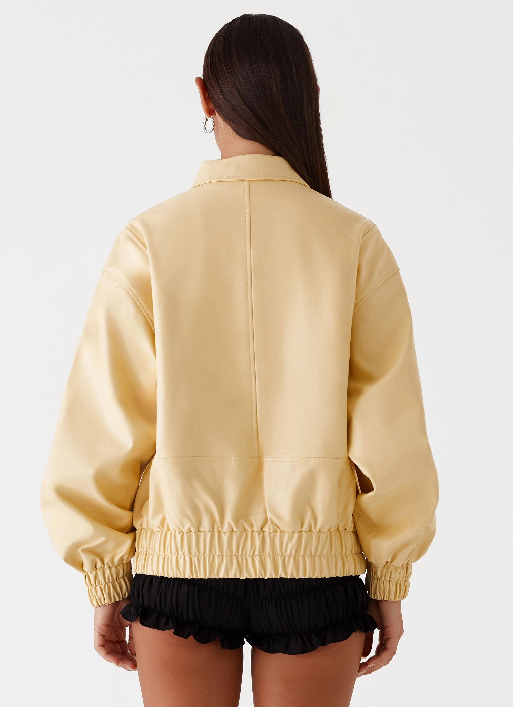 Holland Bomber Jacket - Yellow Warmth Without Bulk