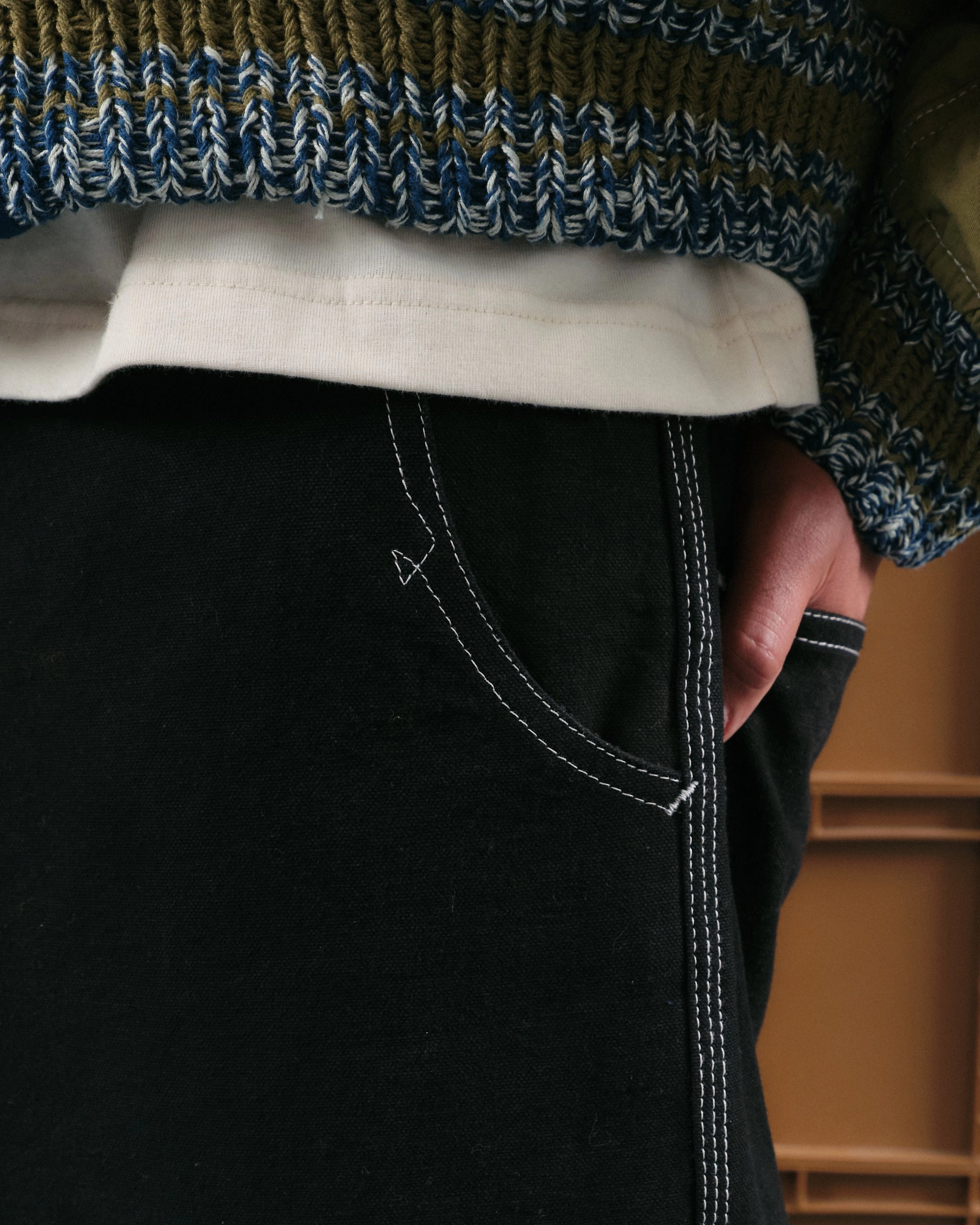 Home Pants - Black Wonky-Wear Comfy and Chic