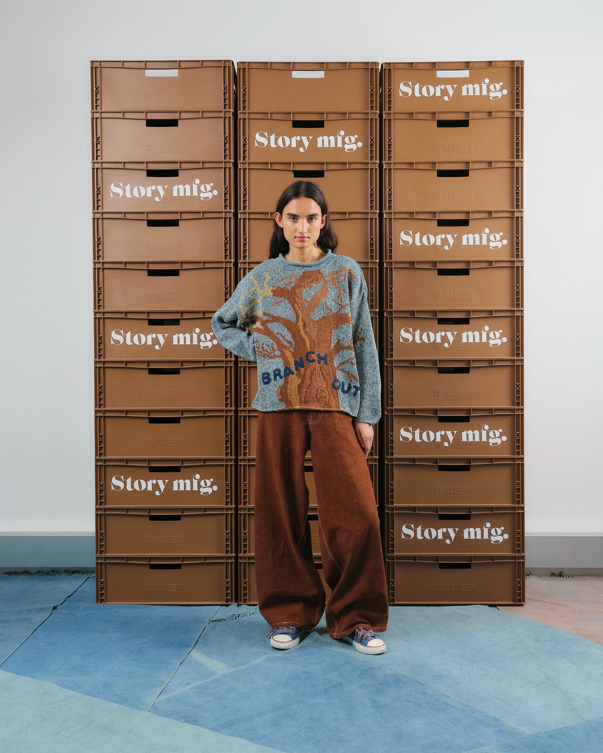 Home Pants - Brown Wonky-Wear Smart Layers