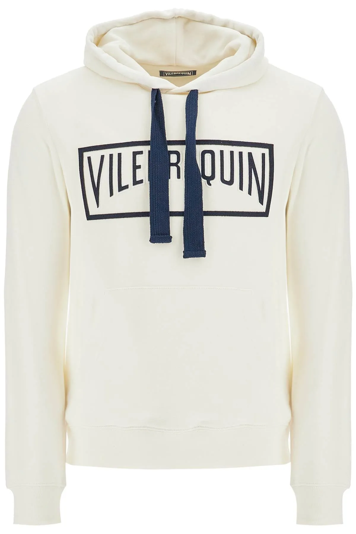 hooded sweatshirt with VBMSW0020 02657 L OFF WHITE