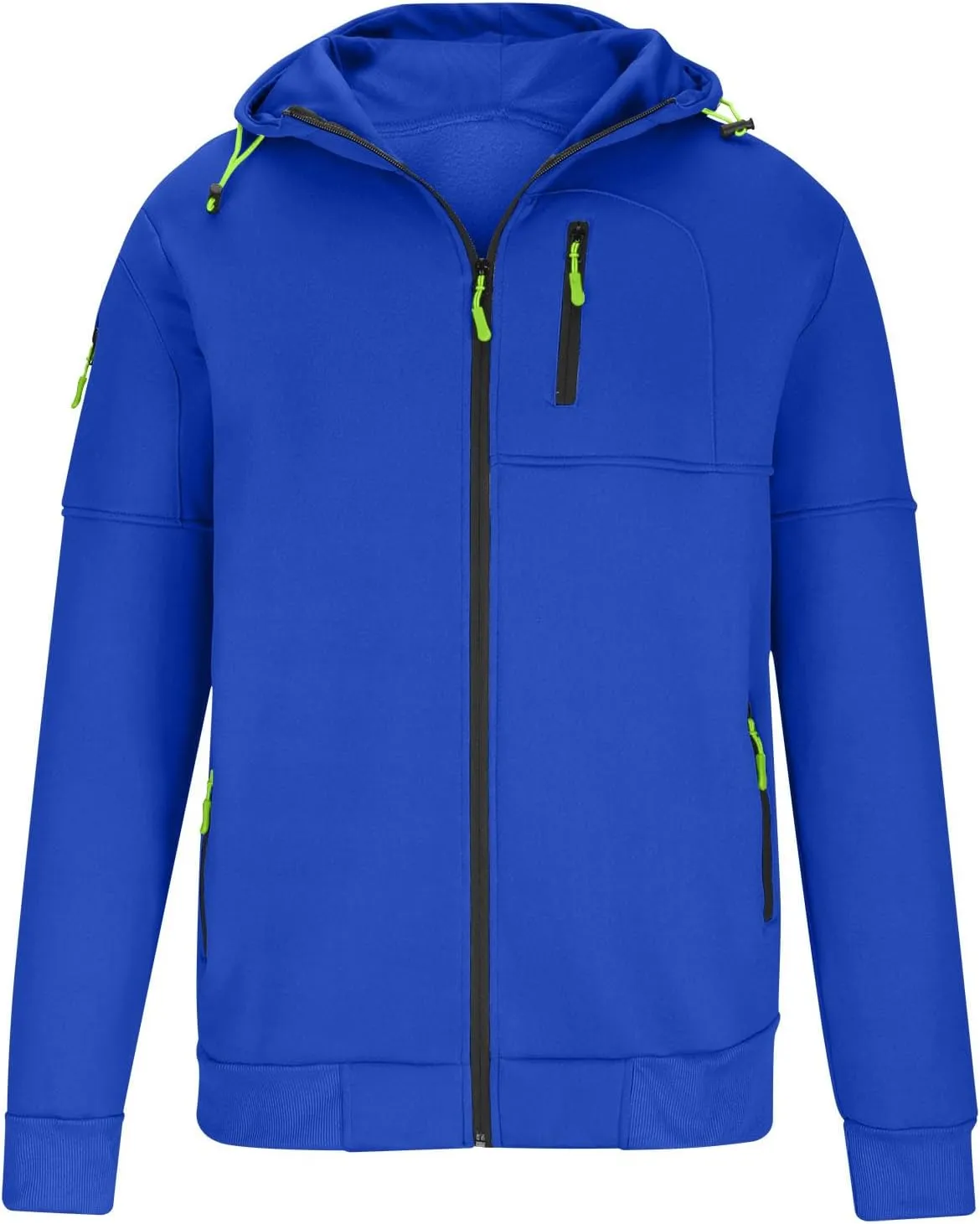 Hoodies for Men Zip up Lightweight Hoodie Big and Tall Sweatshirt Casual Fashion Jackets Fall Tops with Zip Pockets
