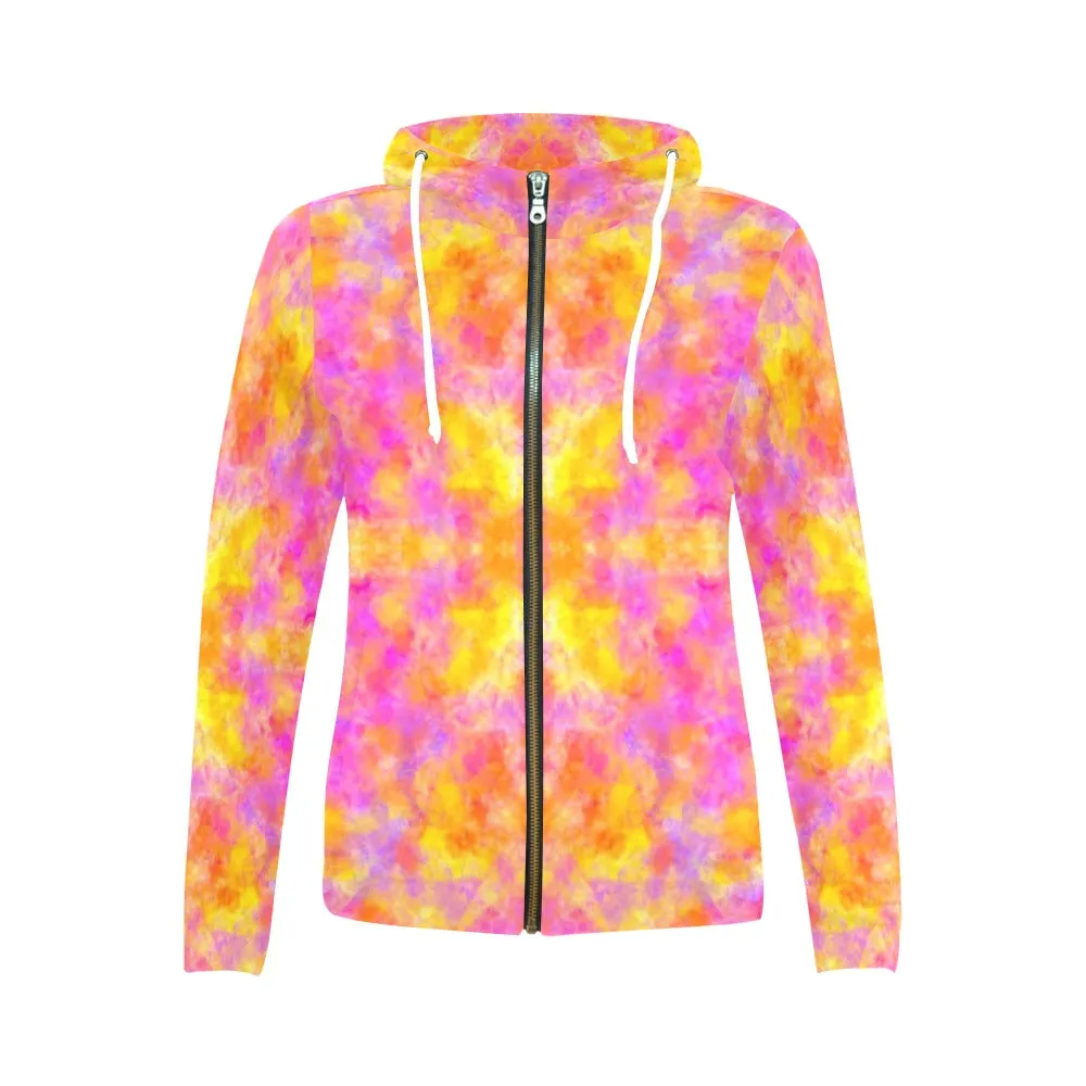 Hot Art Full Zip Hoodie up to 2 XL