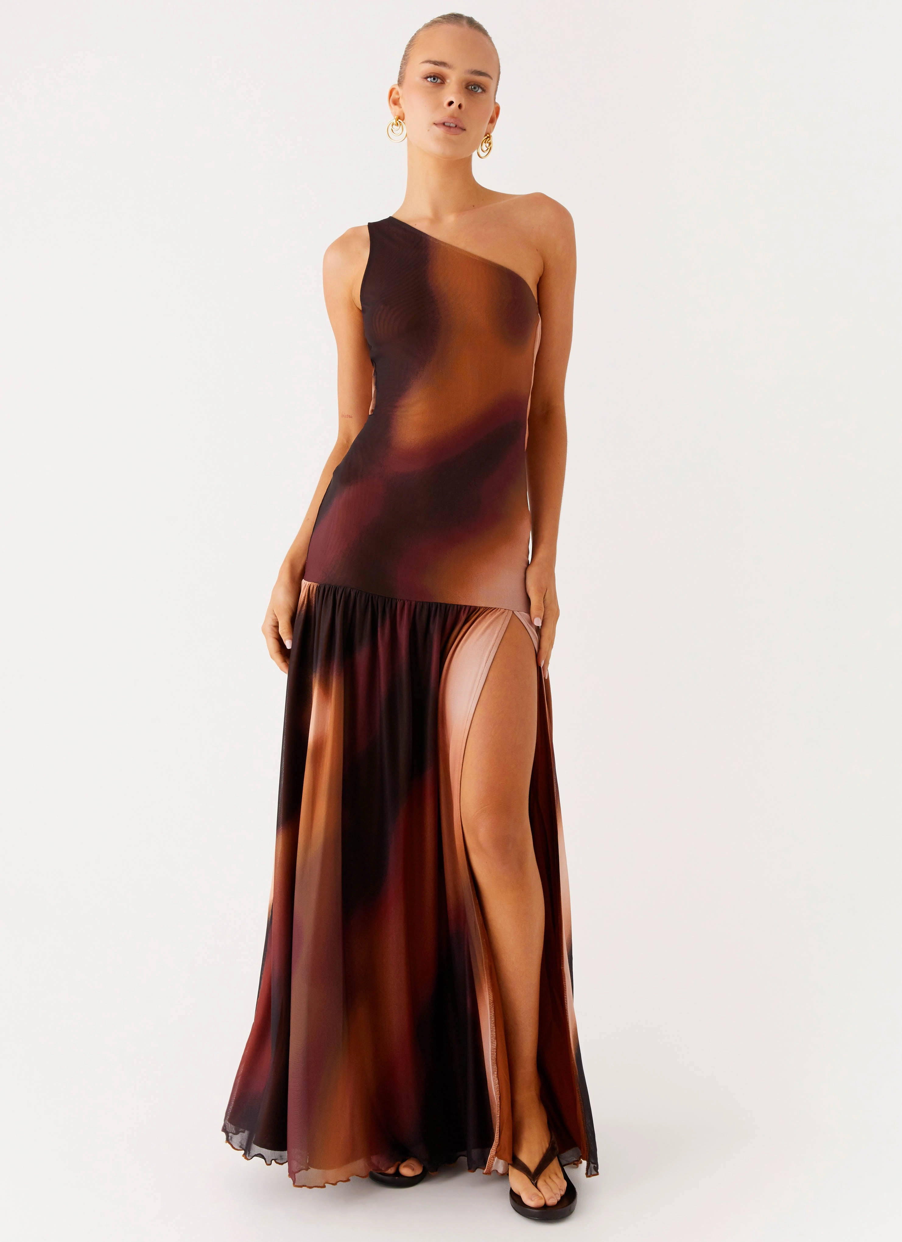 Carlina Maxi Dress - Black Gradient Birthday-Celebration
