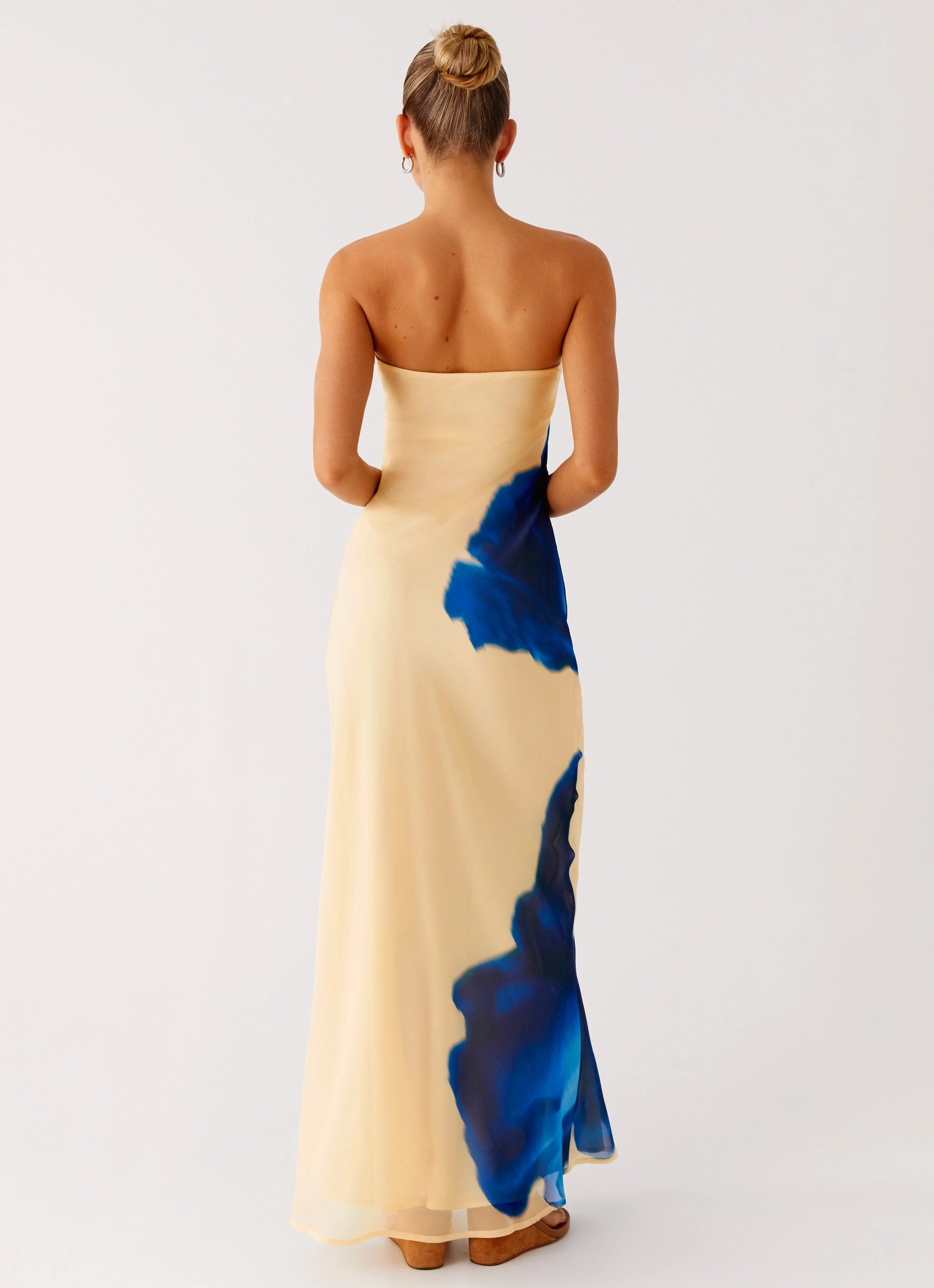 BiasCutSilhouette Mix-And-Match So You Say Strapless Maxi Dress - Heirloom Floral