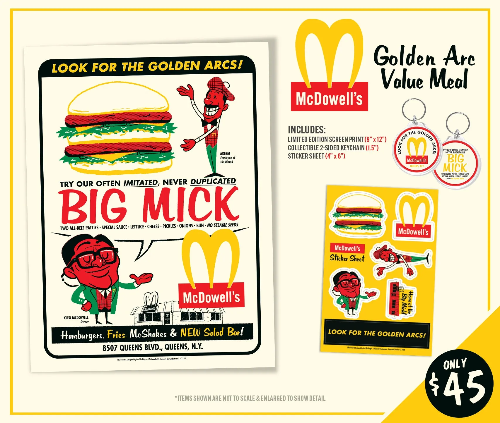 Ian Glaubinger - "McDowell's Golden Arc Value Meal"