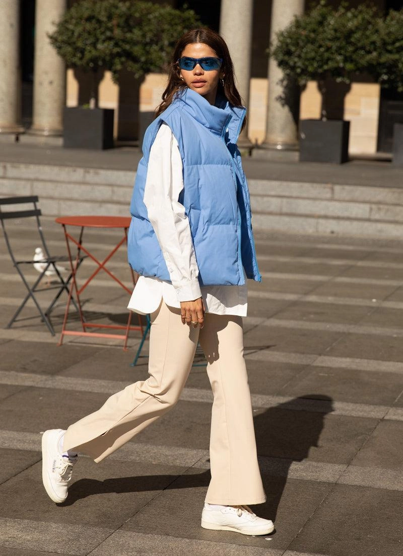 Moisture Wicking Fabric Ice Glider Pants - Beige