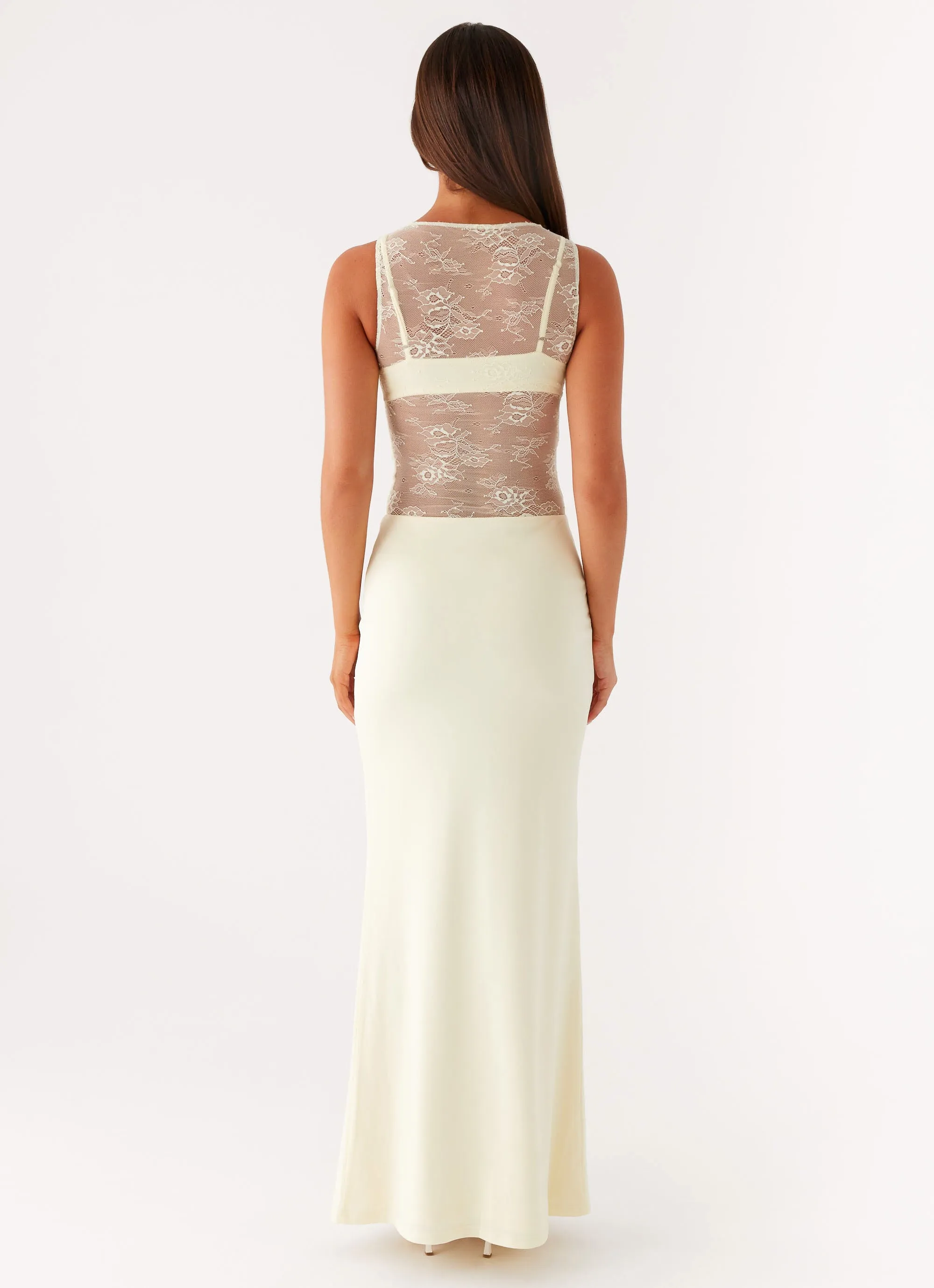 Imperial Maxi Dress - Yellow Wrap Charm