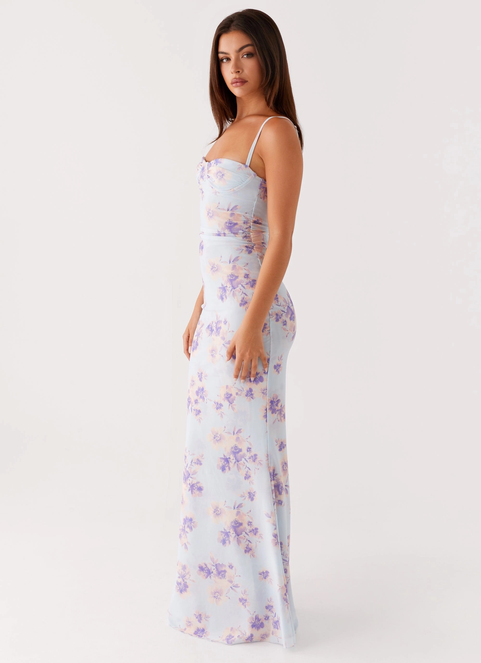 Impress Maxi Dress - Print Casual Style Wear Slit Detail