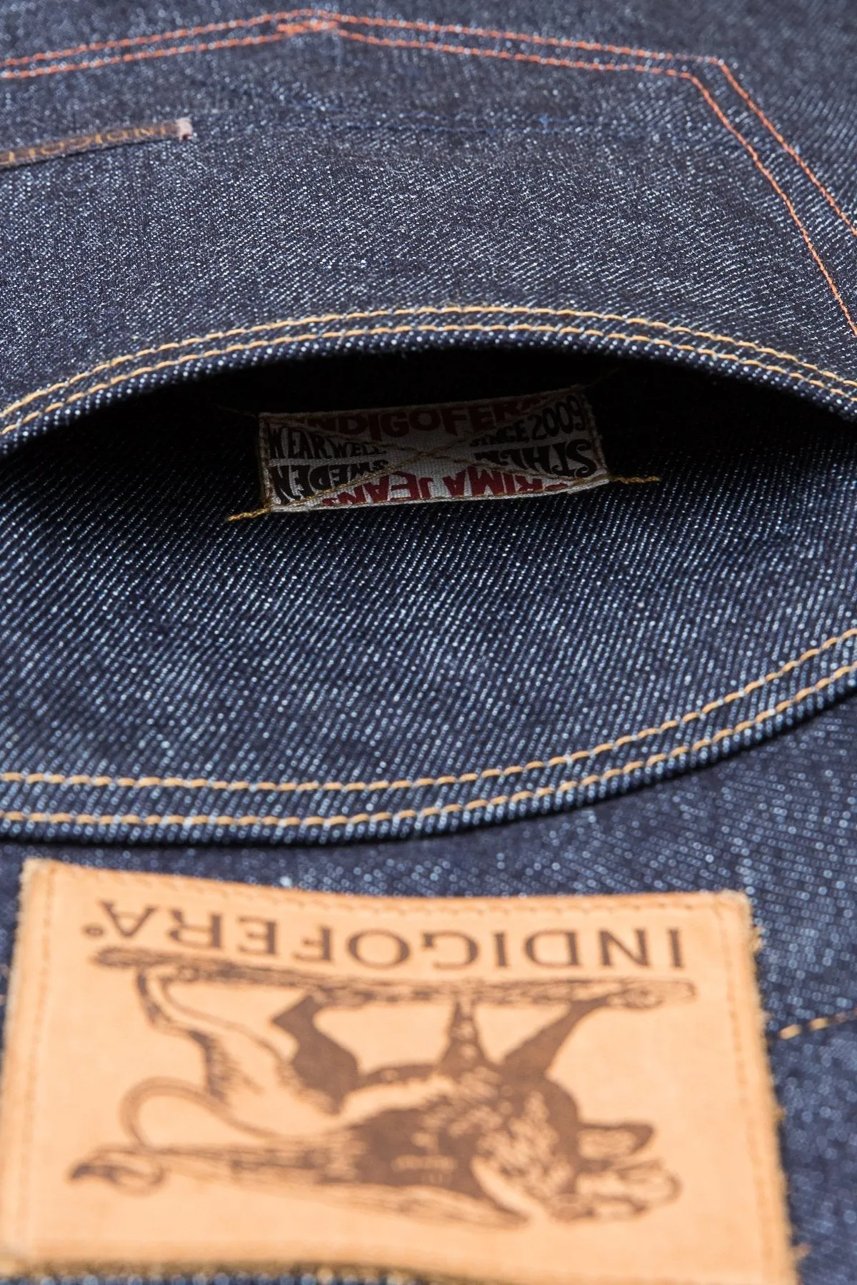 Indigofera Hawk Bootcut Jeans 29 Handdip