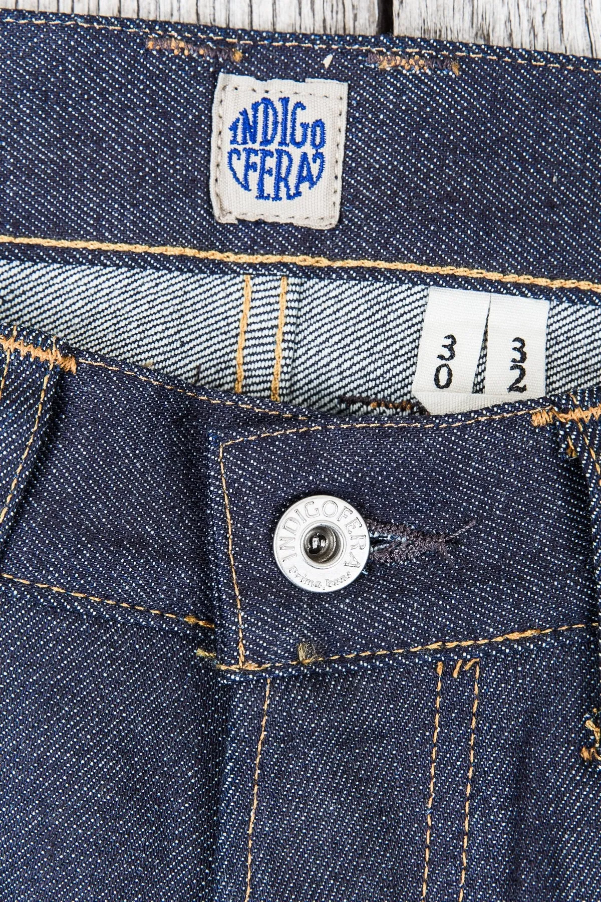 Indigofera Hawk Bootcut Jeans 29 Handdip
