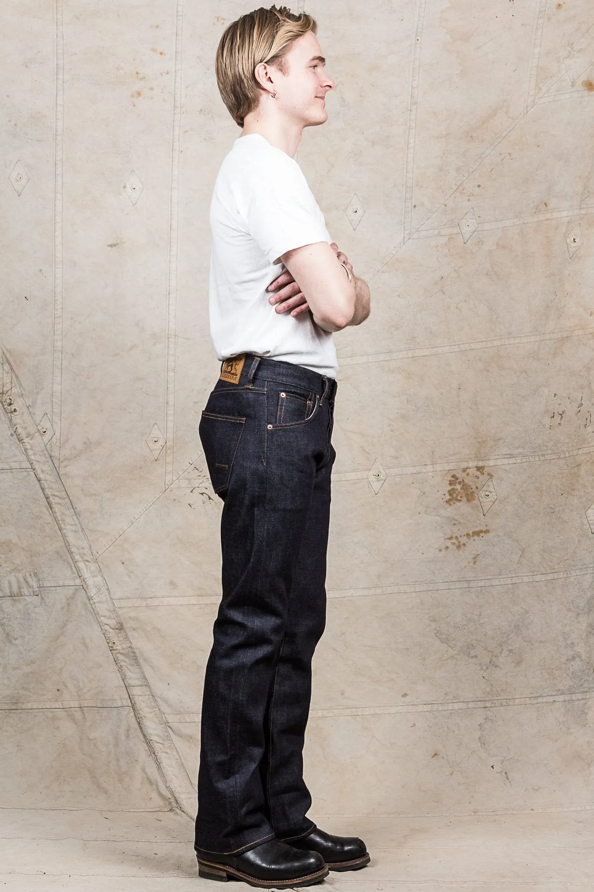 Indigofera Hawk Bootcut Jeans 29 Handdip