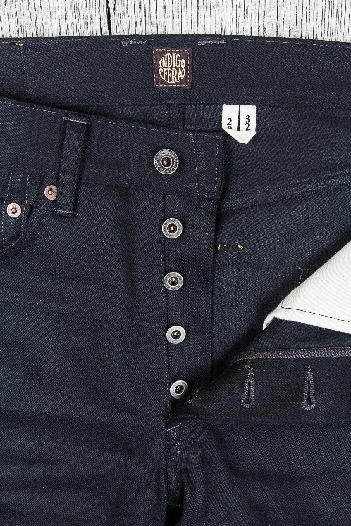 Indigofera Hawk Jeans Gunpowder Black