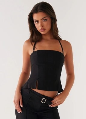 Dawny Top - Black QuickDryTech TearResistant