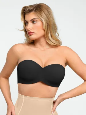 FlexibleCollar Antibacterial Fabric Seamless Shapewear Bra Set