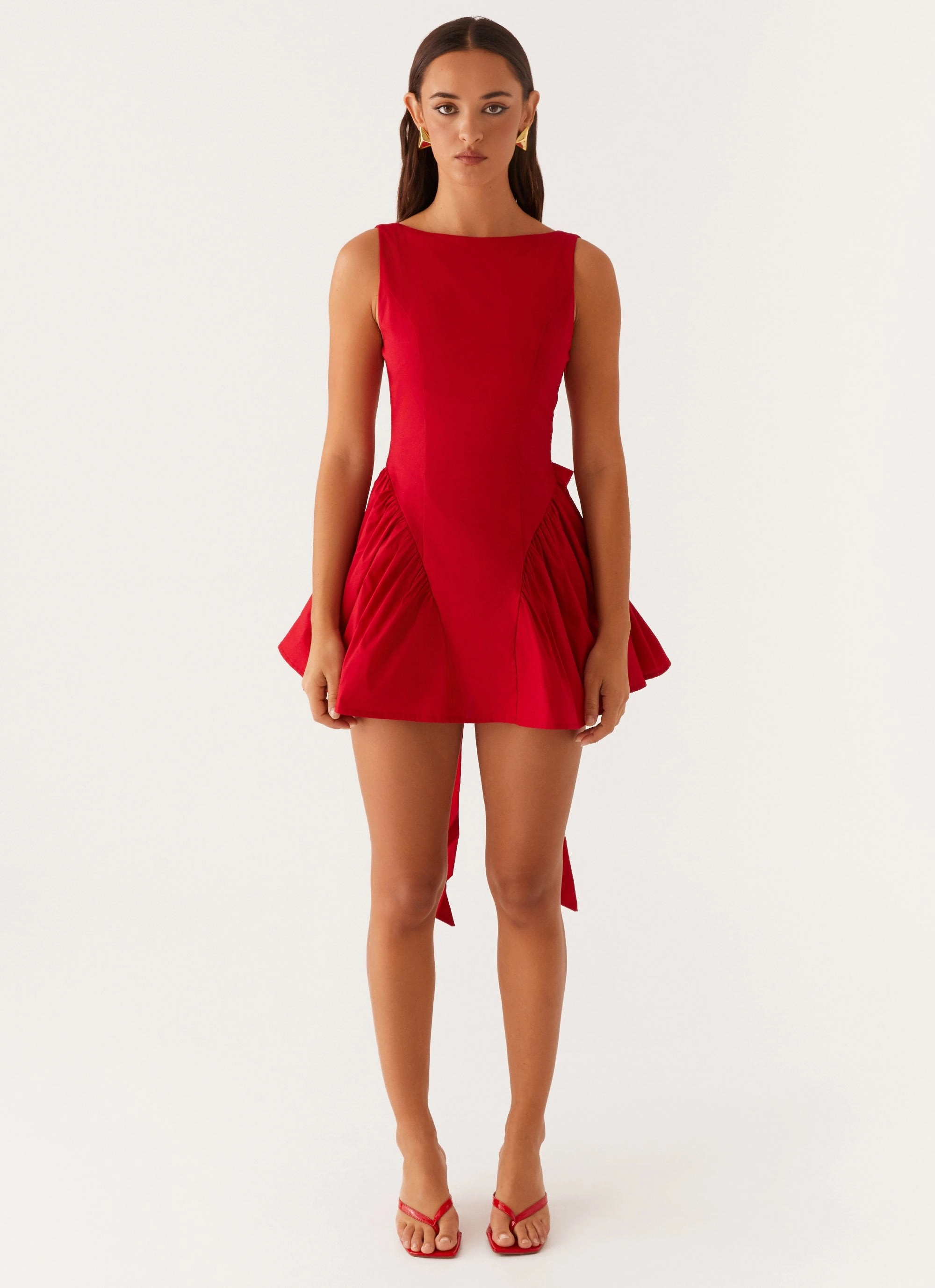 Invited Mini Dress - Red Weekend Edge Timeless Touch