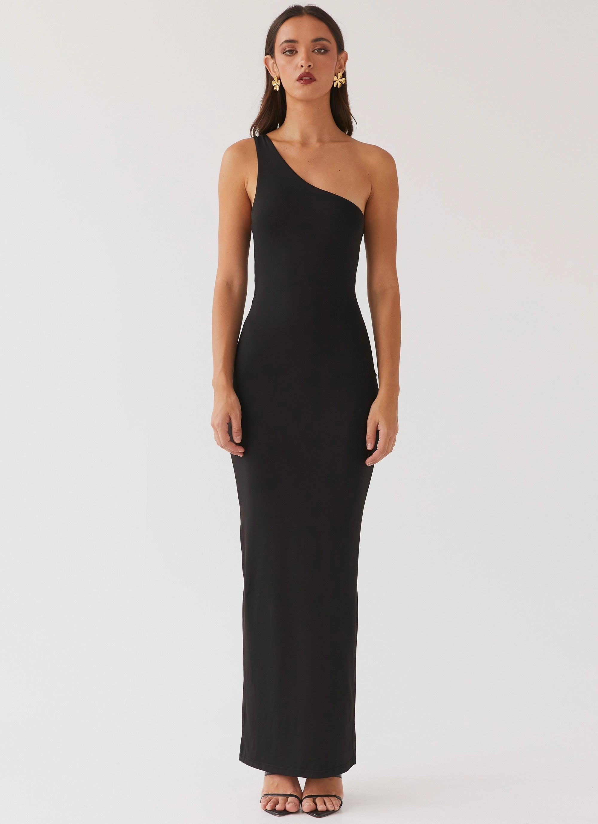 Casual day-to-night piece Sweet Mood Iris Backless Maxi Dress - Black