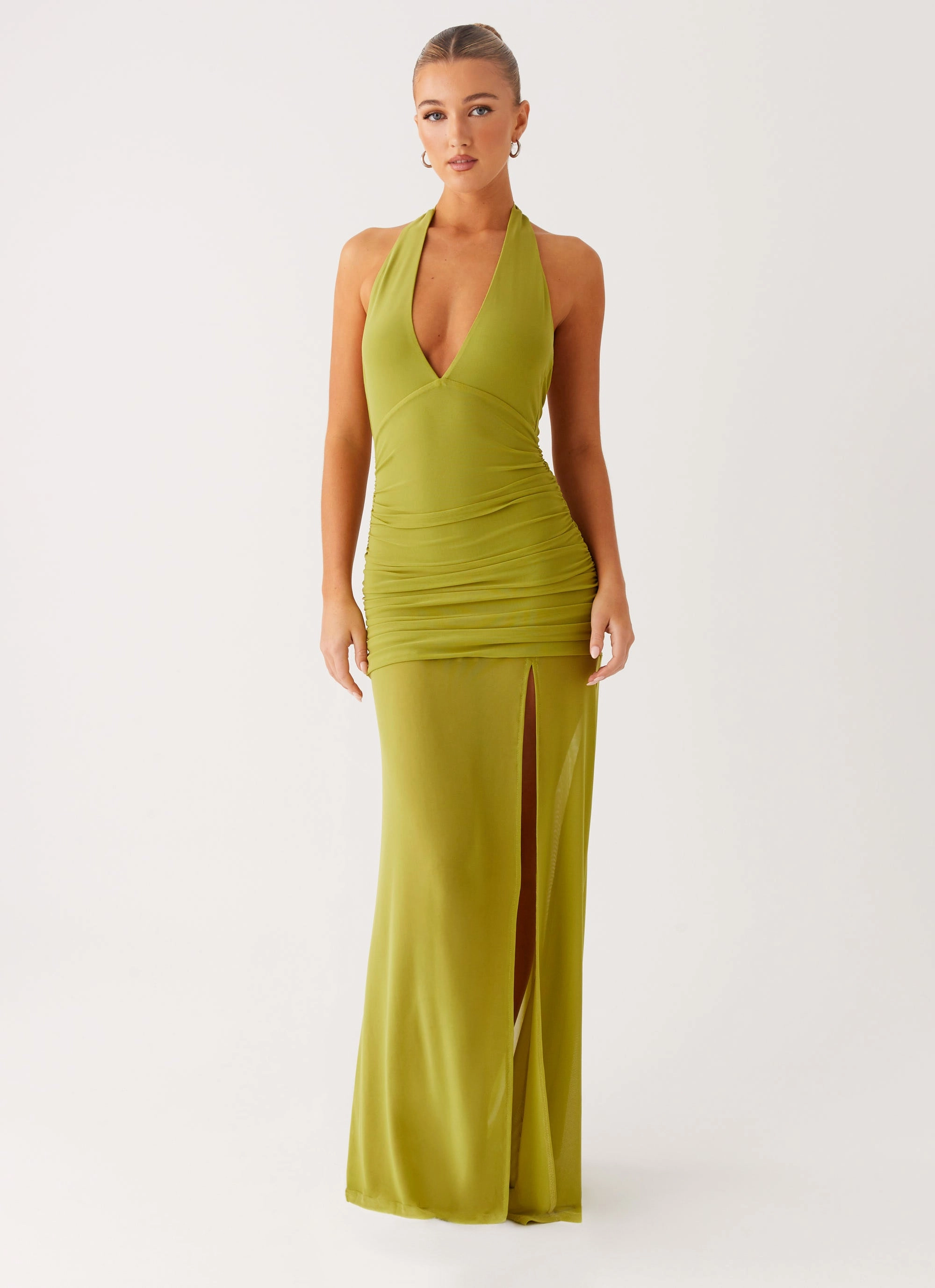 Island Muse Dress - Lime Relaxed-fit Calm Grace