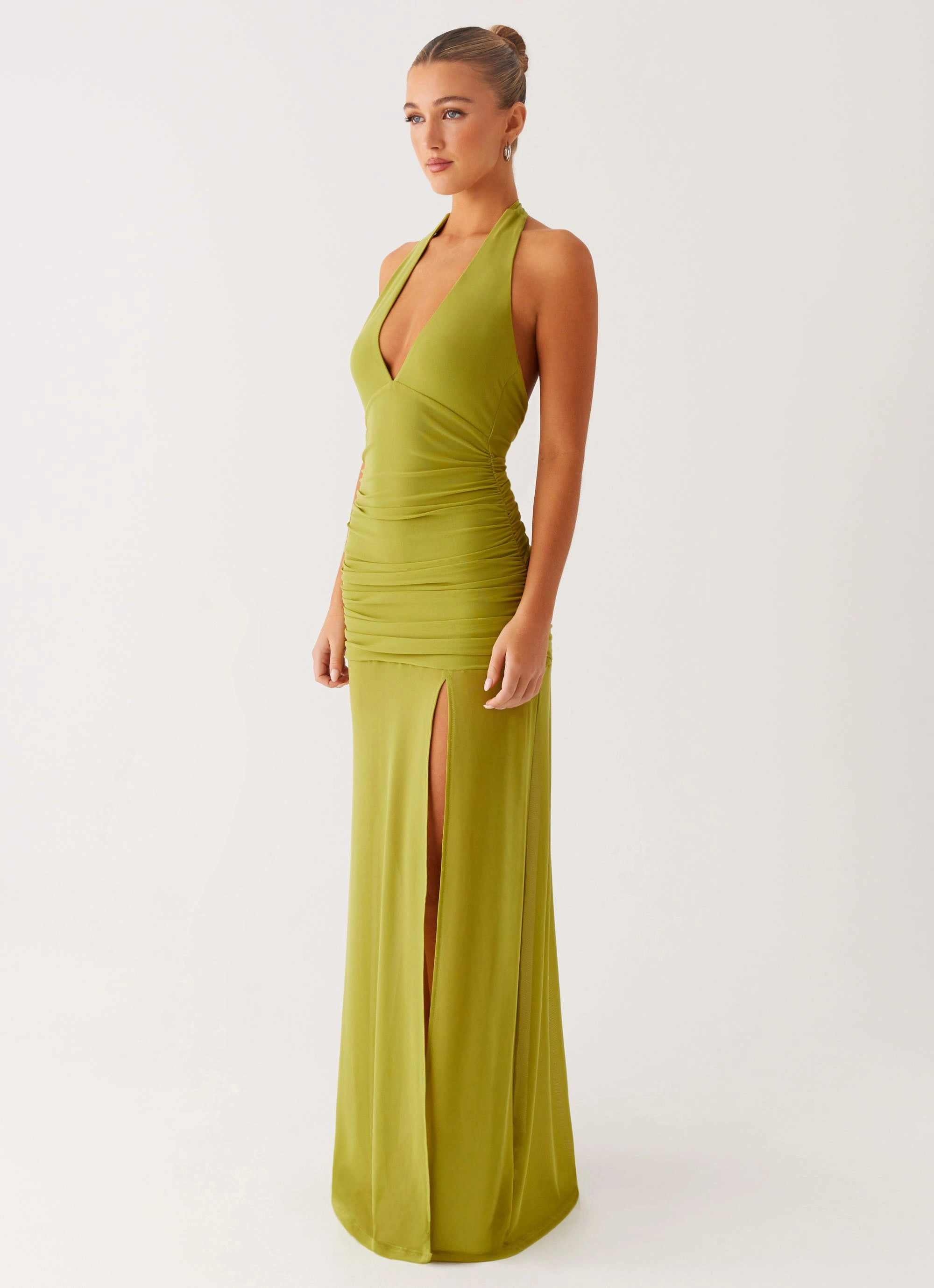 Island Muse Dress - Lime Shine Moment Dual Tones