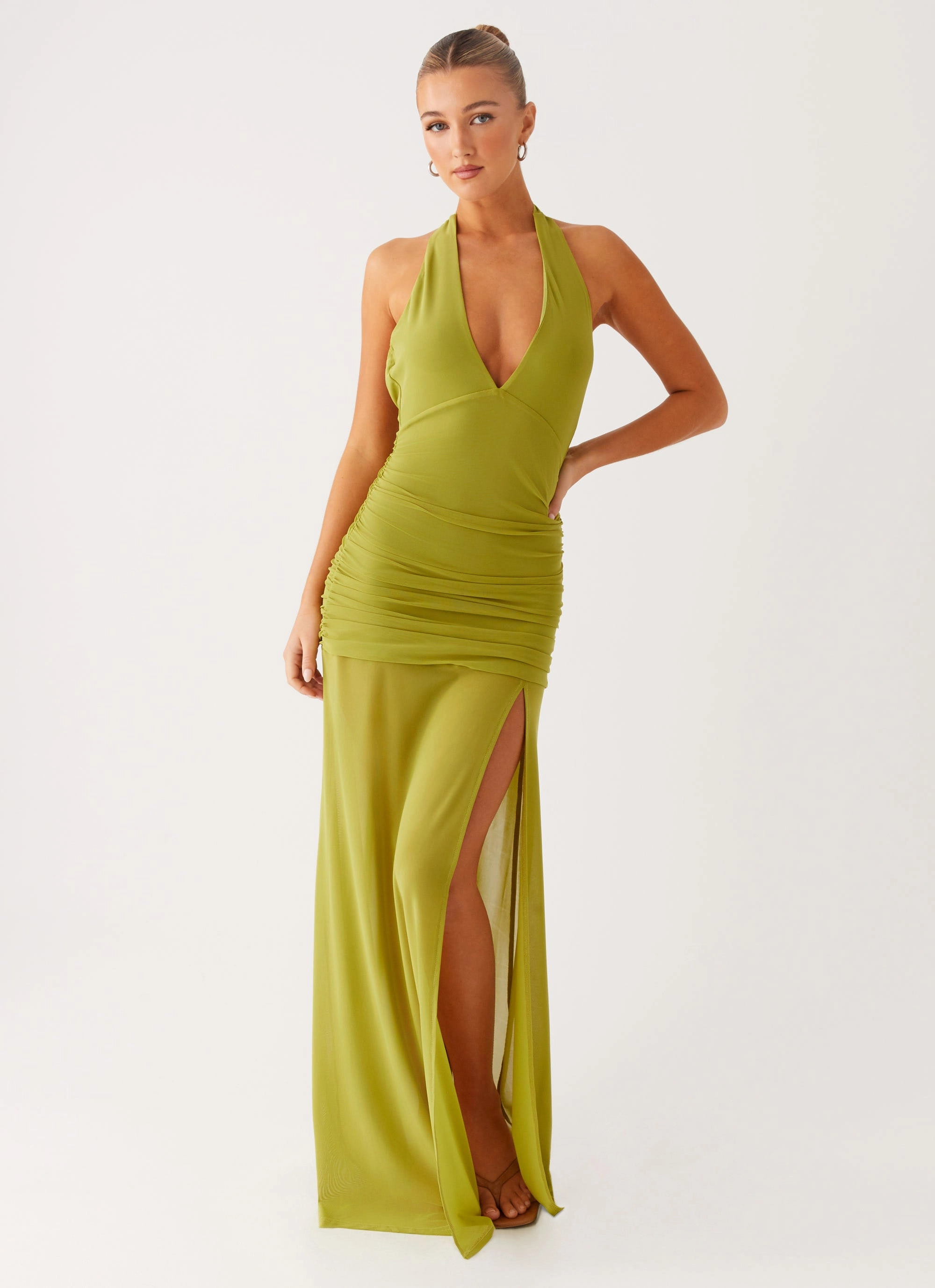 Fresh Form Island Muse Dress - Lime