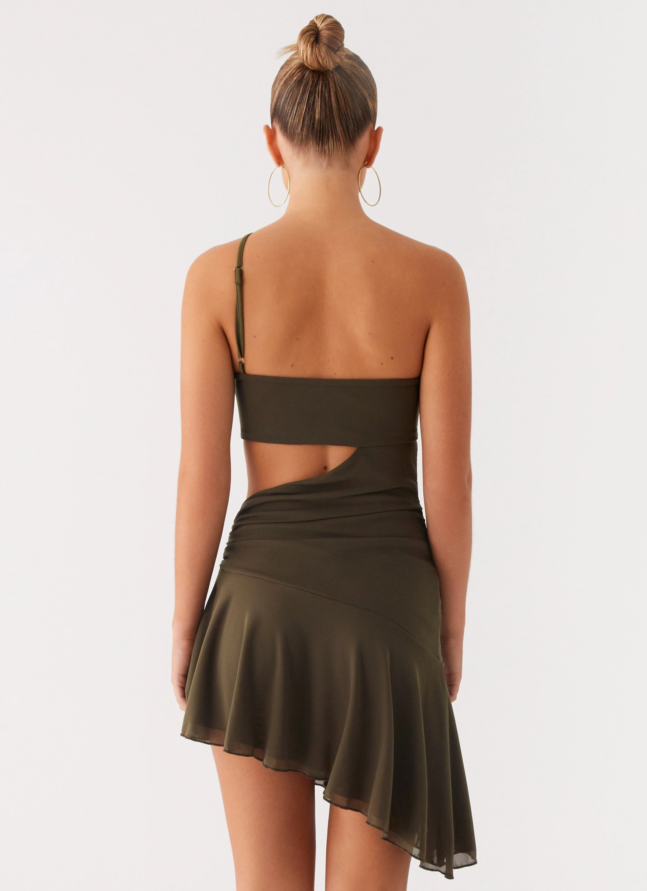 Islander Mini Dress - Khaki Work Option
