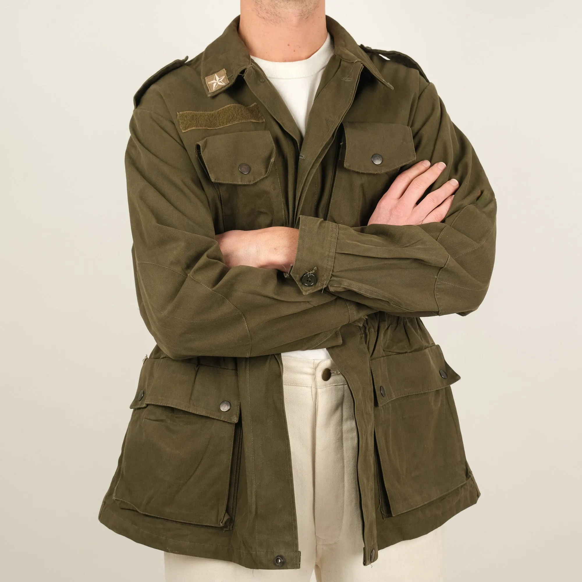 ITALIAN OLIVE JACKET