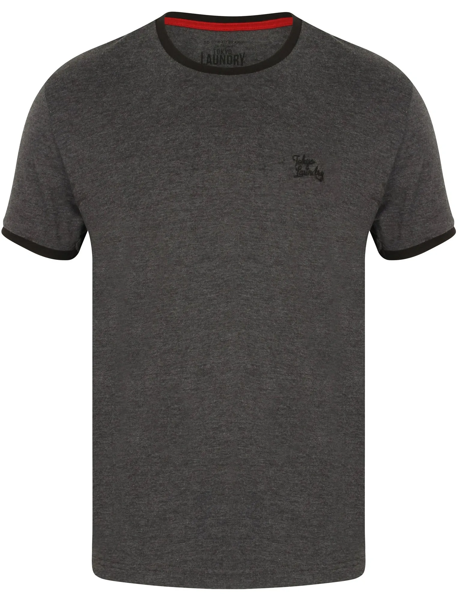 Ivor 2pc Cotton Jersey Lounge Set in Charcoal Marl - Tokyo Laundry