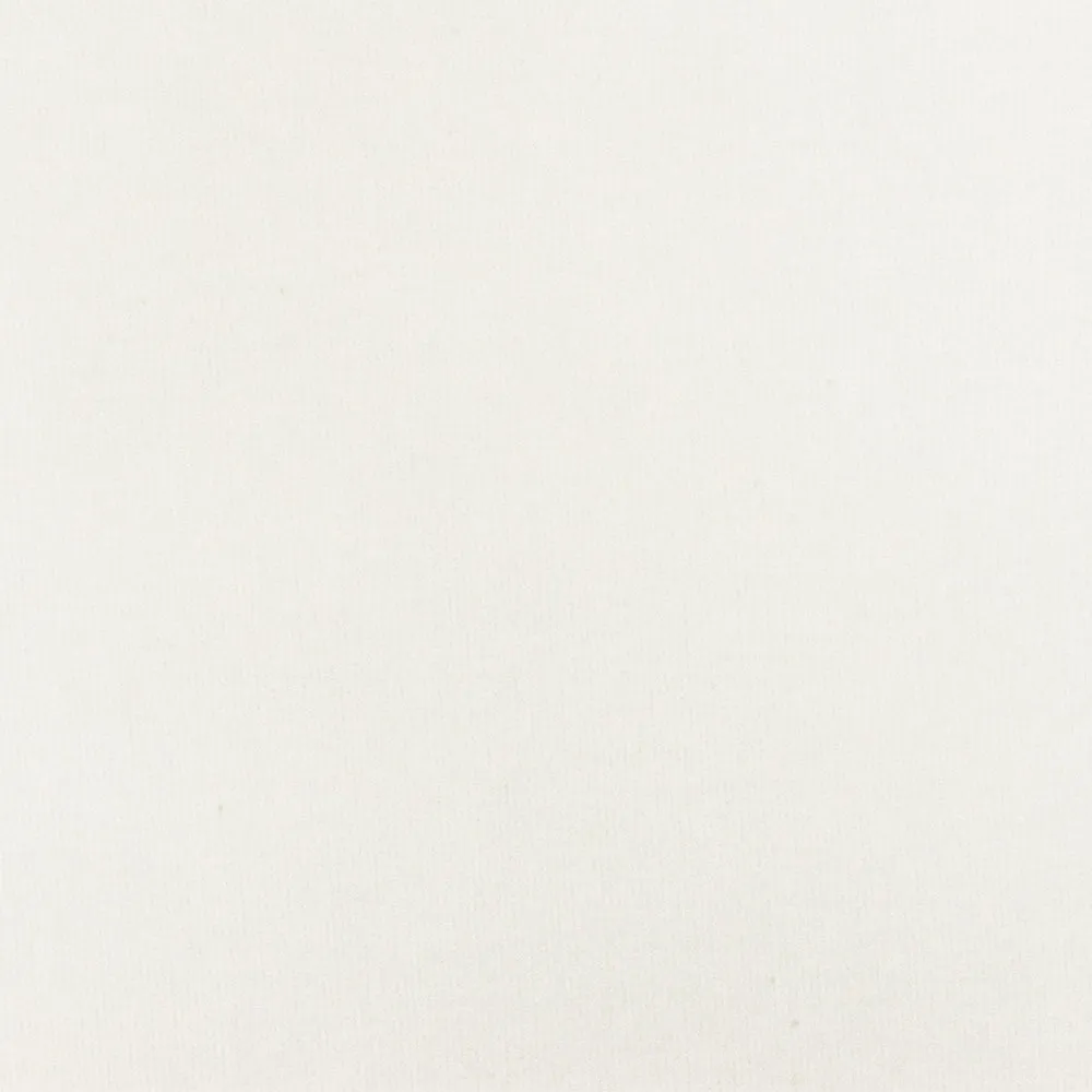 Ivory Solid Stretch Cotton Spandex Featherwale Corduroy Woven Fabric