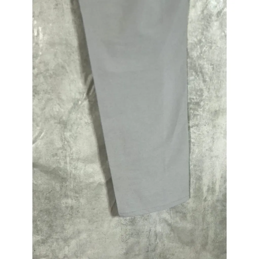J. HILBURN Men's Light Gray Slim Straight Chino Pants SZ 36x32