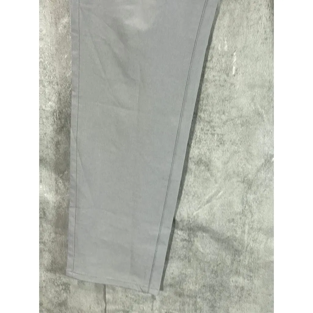 J. HILBURN Men's Light Gray Slim Straight Chino Pants SZ 36x32