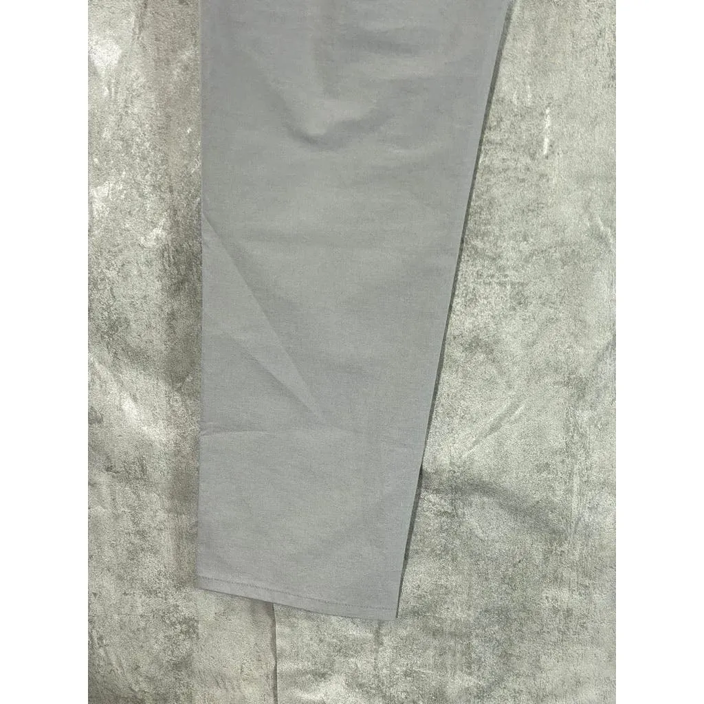 J. HILBURN Men's Light Gray Slim Straight Chino Pants SZ 36x32