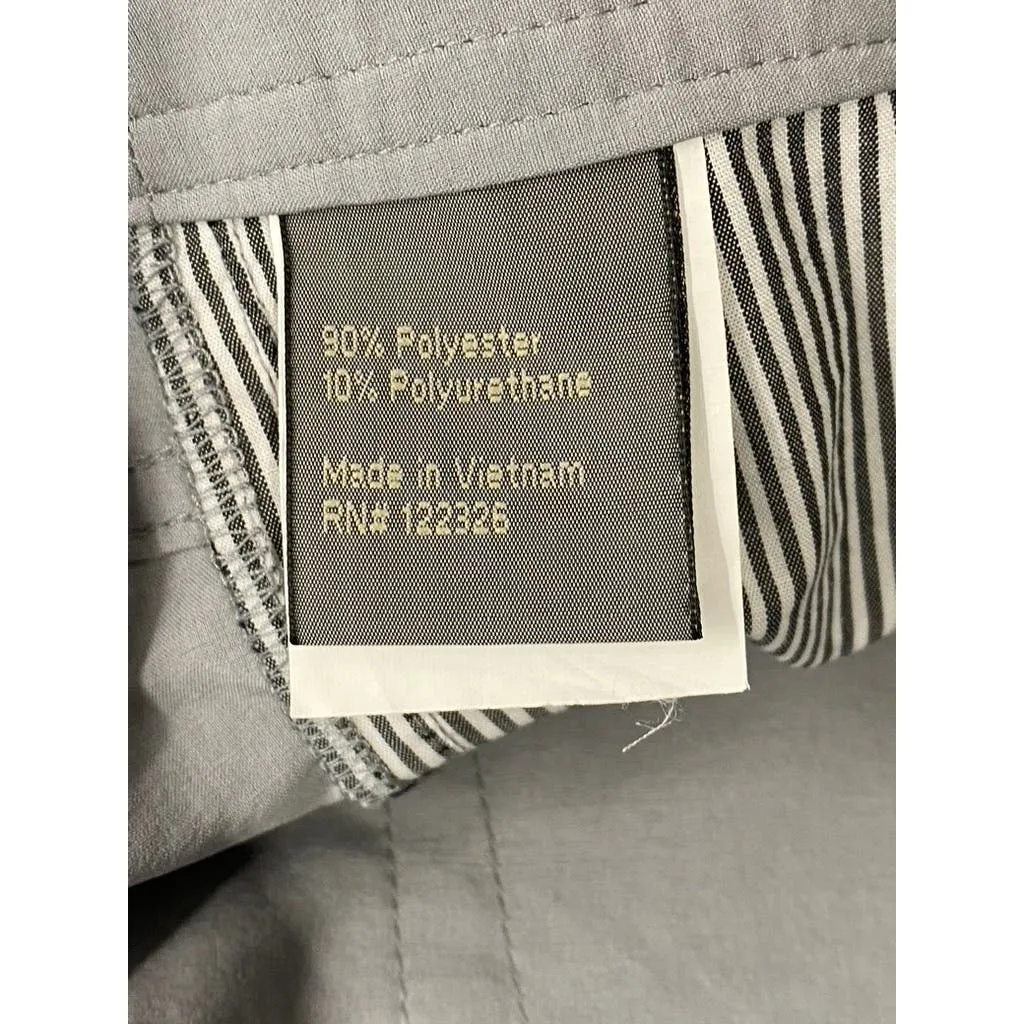J. HILBURN Men's Light Gray Slim Straight Chino Pants SZ 36x32