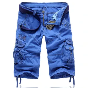 James™ Losse heren cargo shorts met klepzakken
