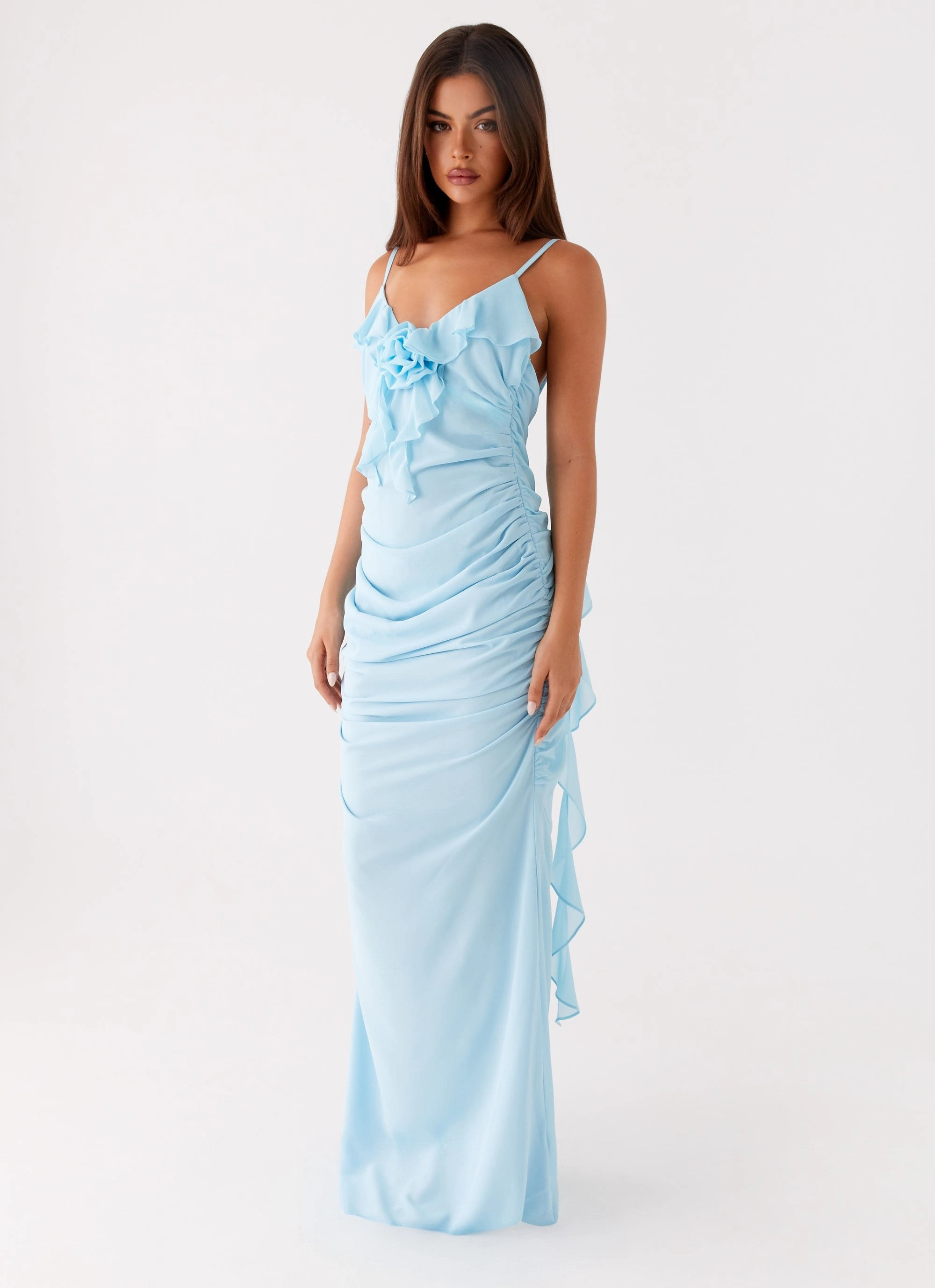 Jasmina Maxi Dress - Blue Versatile Layers