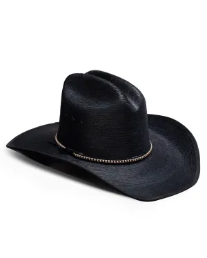 Jason Aldean Asphalt Cowboy Palm Straw Western Hat