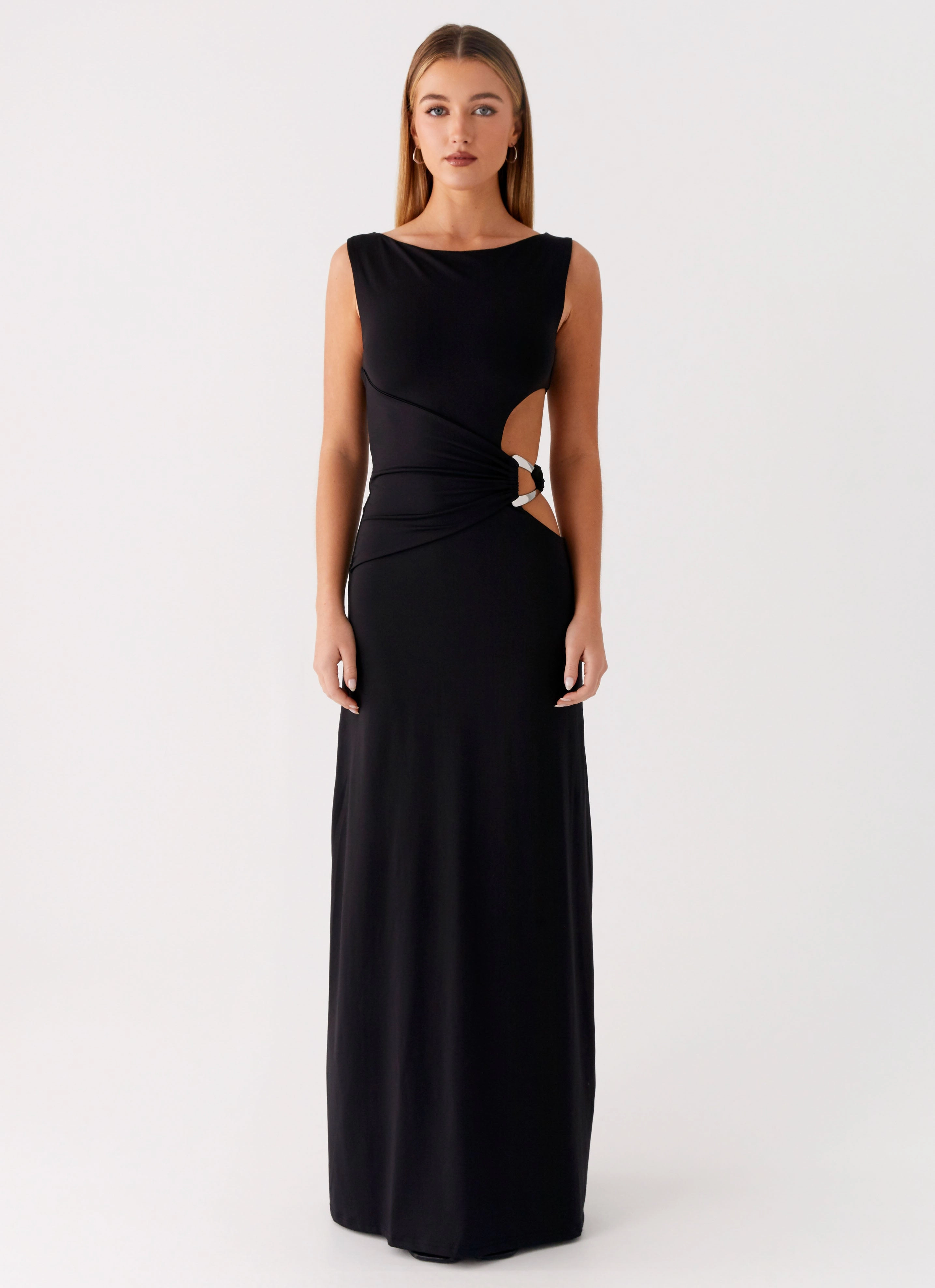 Grace Walk Jayana Maxi Dress - Black