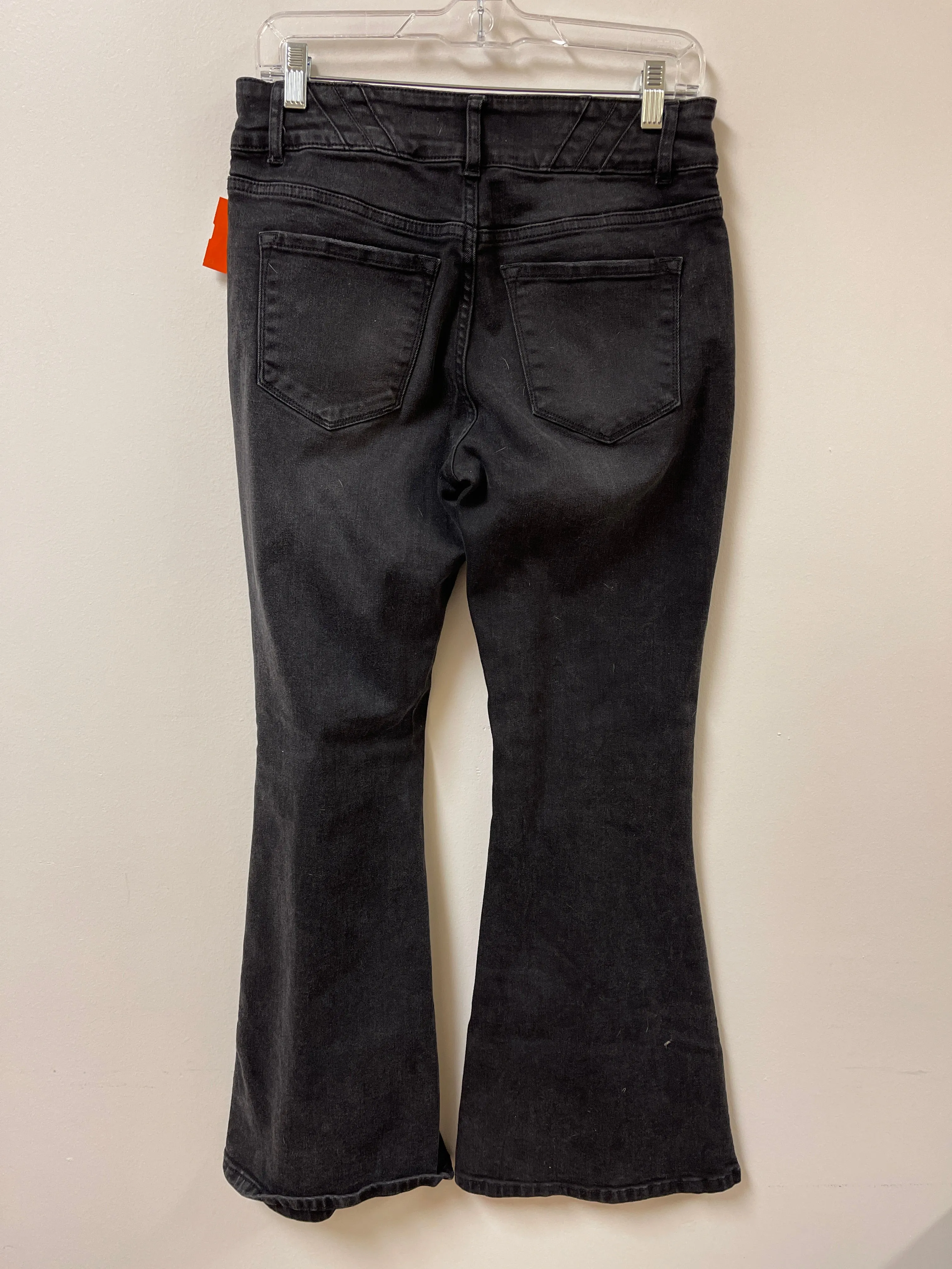 Jeans Flared By Kancan In Black Denim, Size: 6