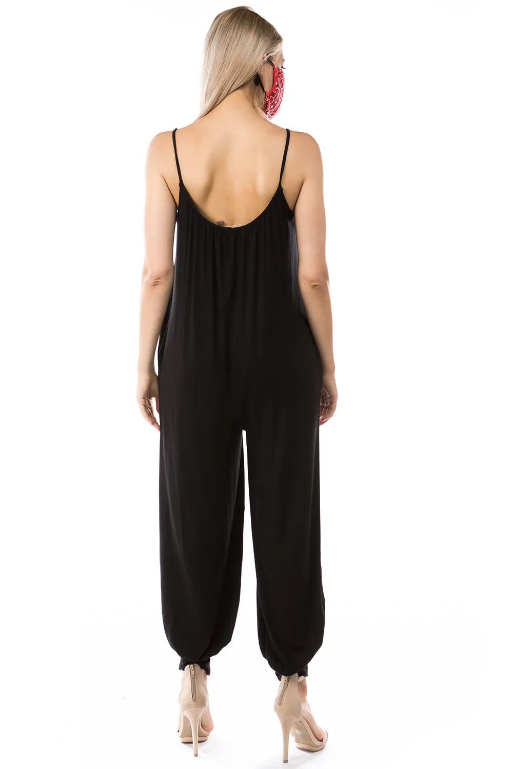 JEMIME JUMPSUITS (BLACK)- VD2776