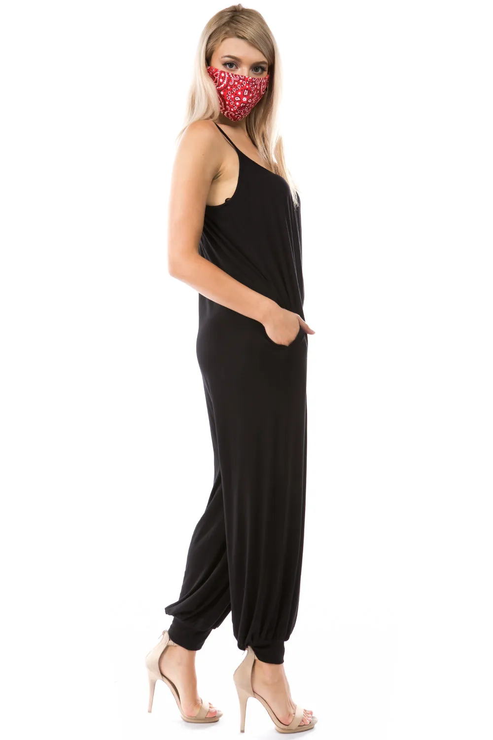 JEMIME JUMPSUITS (BLACK)- VD2776