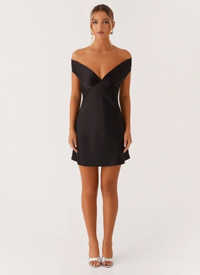 Jenner Mini Dress - Black Perfect Look