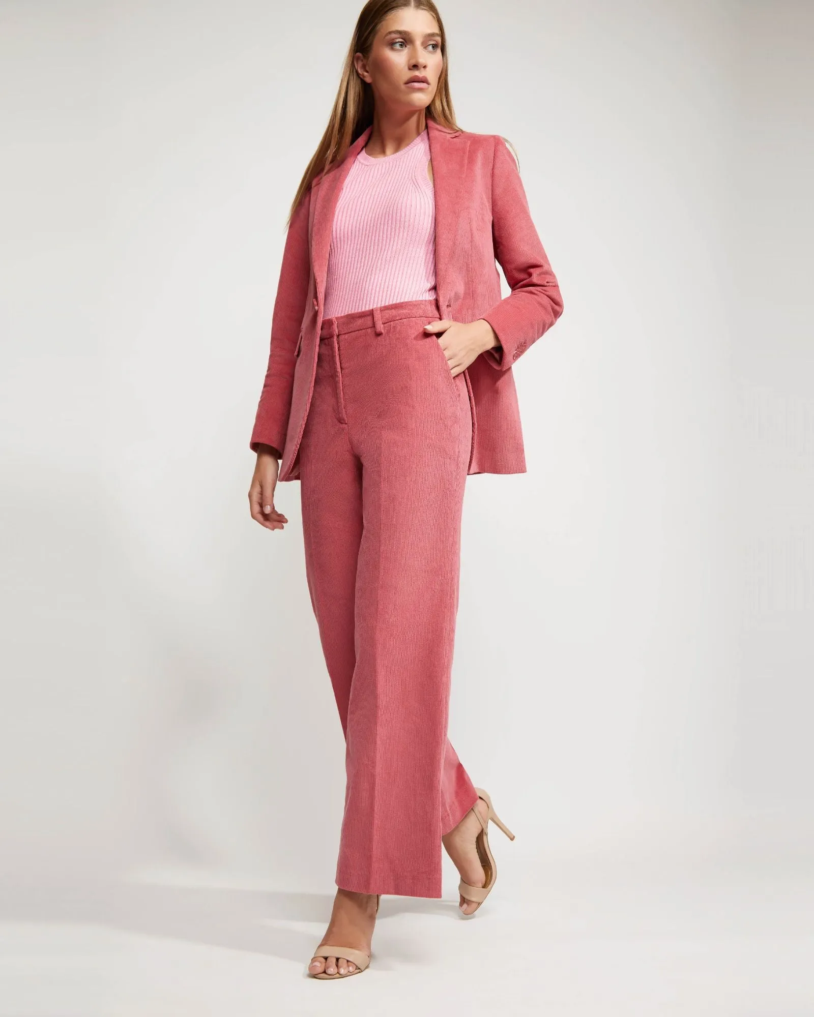 Jennifer Corduroy Wide Leg Trousers