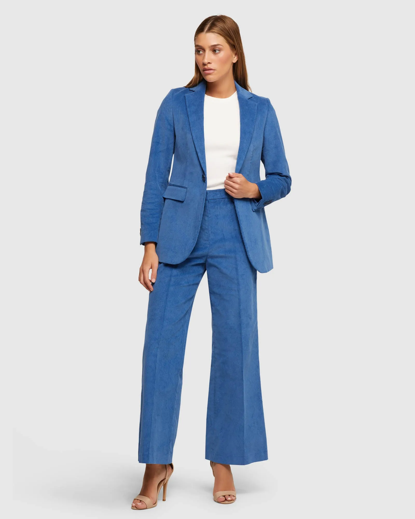 Jennifer Corduroy Wide Leg Trousers