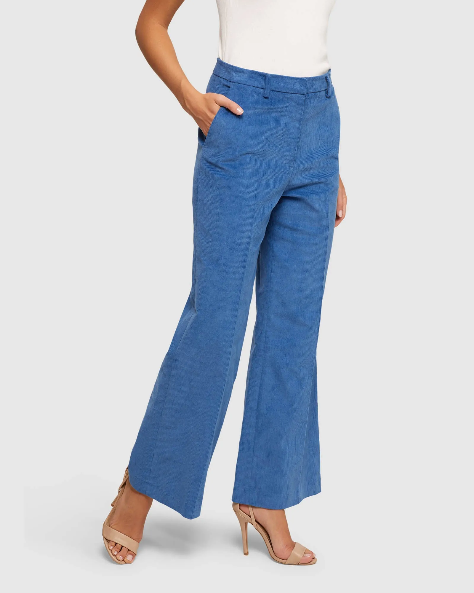 Jennifer Corduroy Wide Leg Trousers