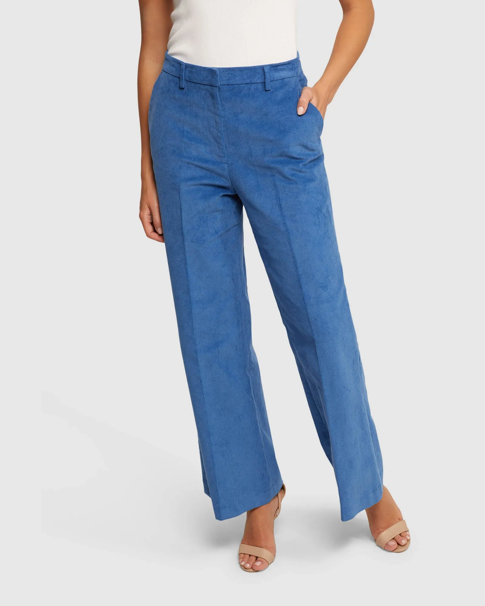 Jennifer Corduroy Wide Leg Trousers