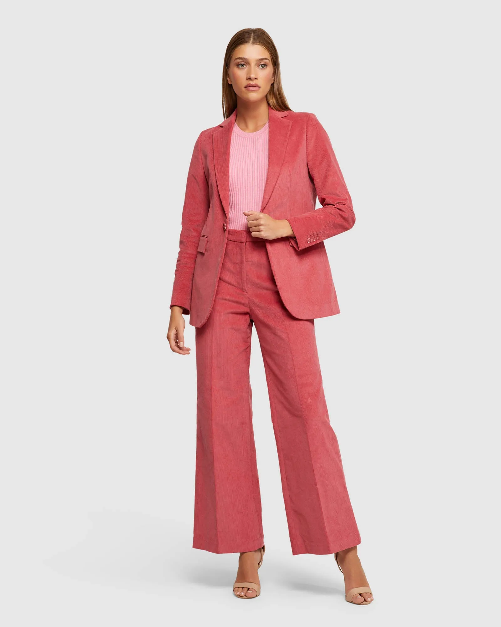 Jennifer Corduroy Wide Leg Trousers