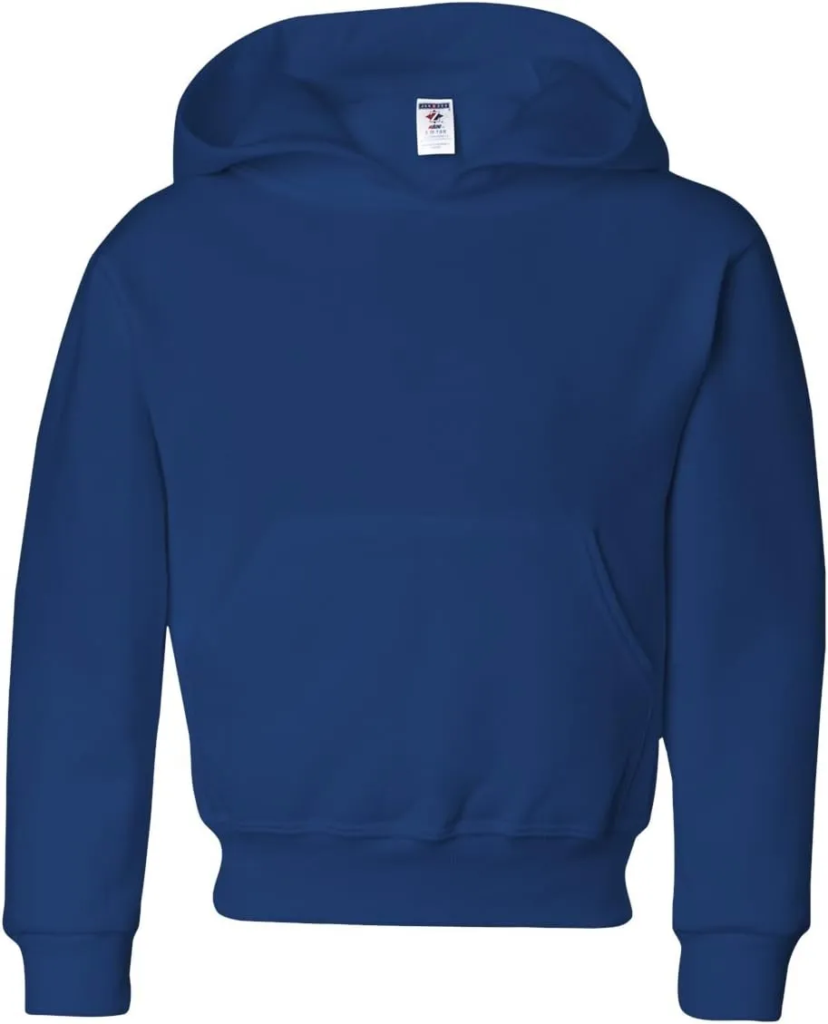 Jerzees boys Fleece Sweatshirts, Hoodies & Sweatpants Hooded Sweatshirt, Hoodie - Royal Blue, X-Large US