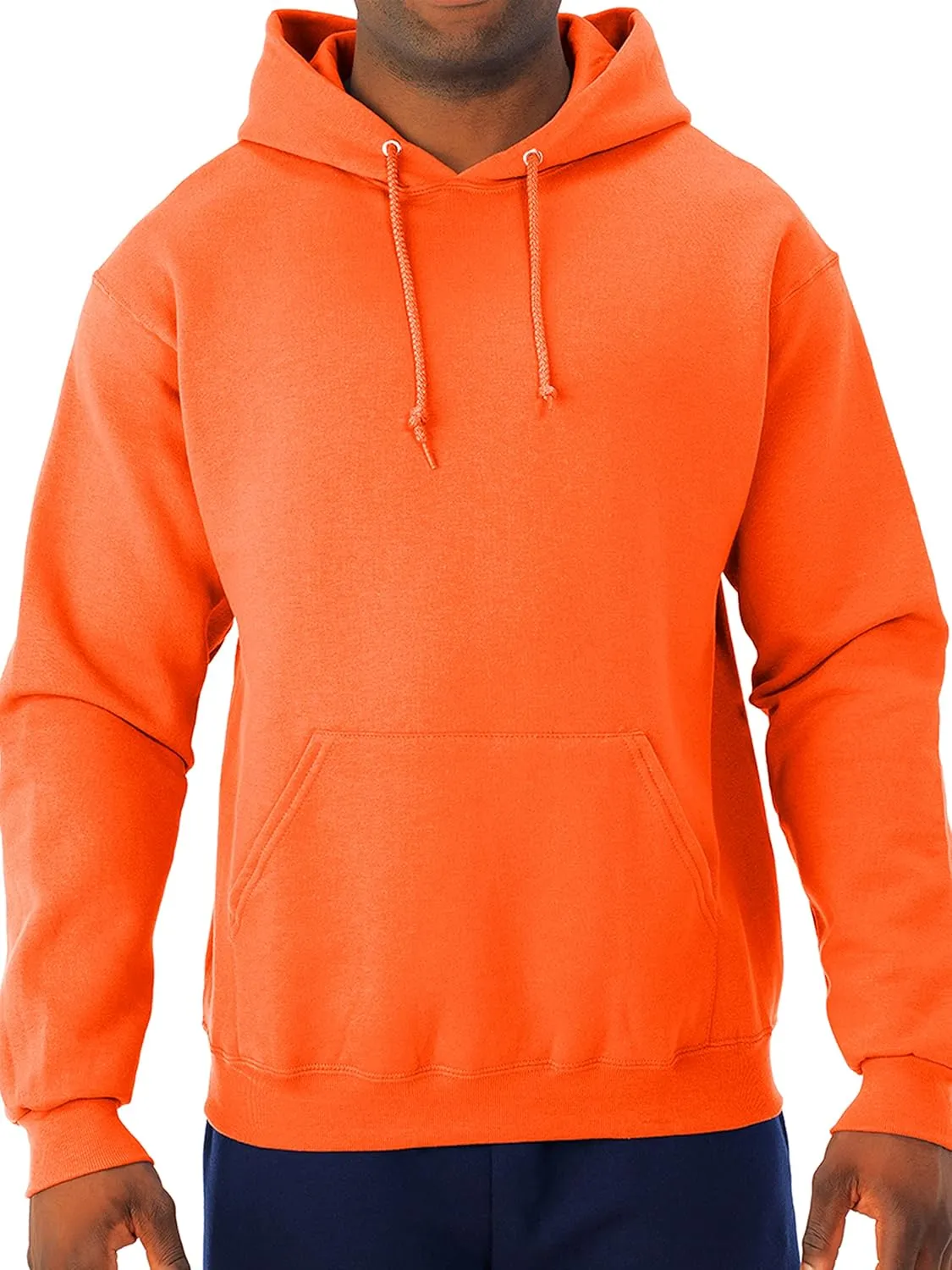 Jerzees -Men's NuBlend Fleece -Sweatshirts & Hoodies, Hoodie-Safety Orange, XX-Large