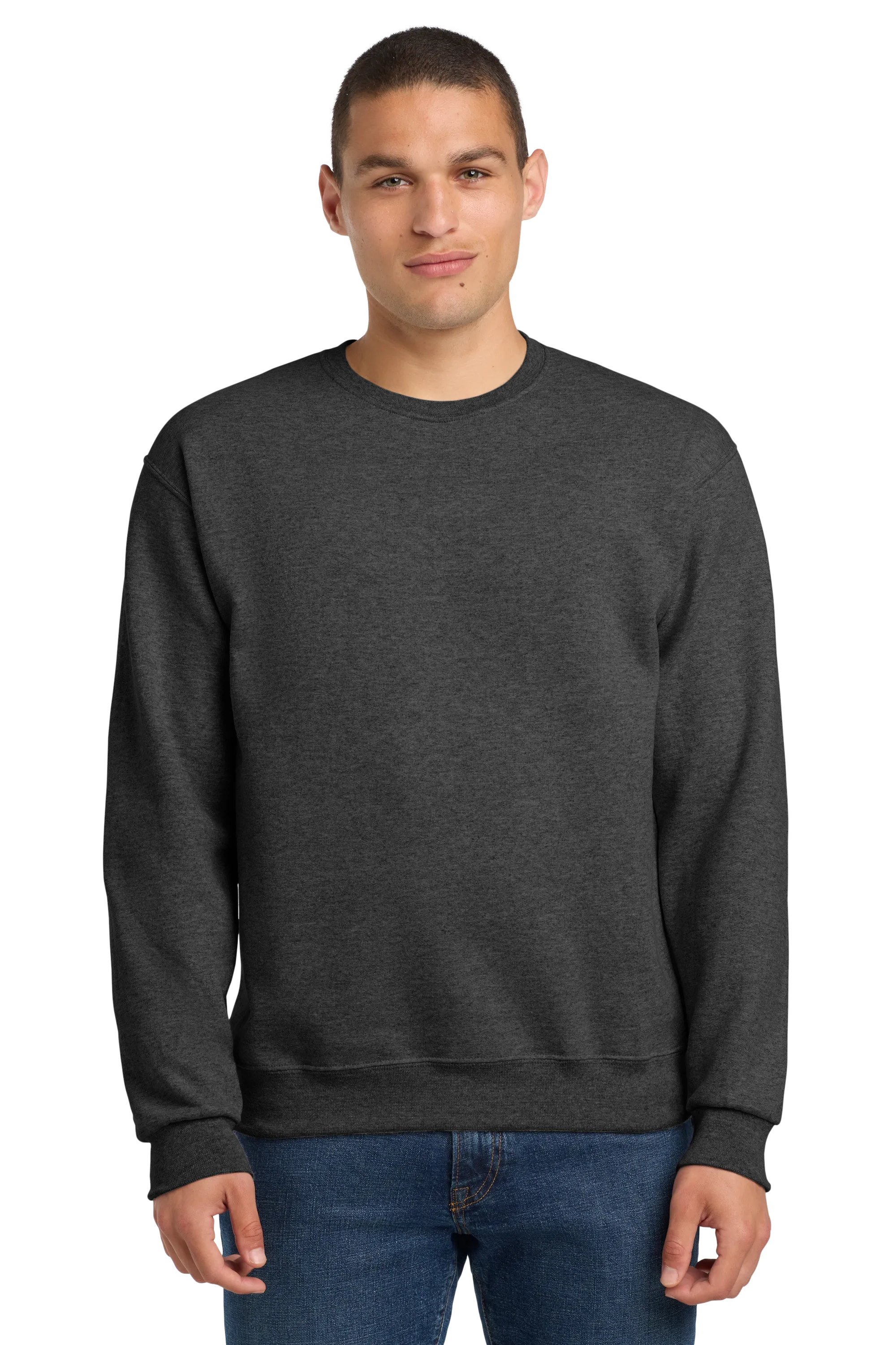 Jerzees® - NuBlend® Crewneck Sweatshirt - Black Heather