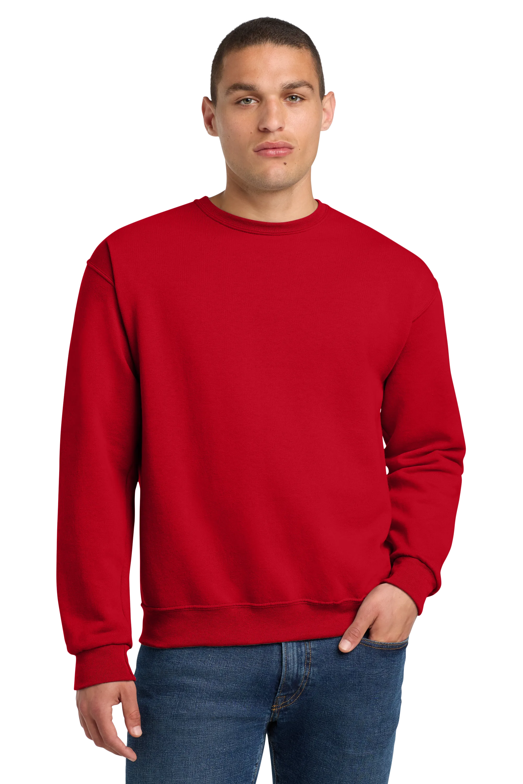 Jerzees® - NuBlend® Crewneck Sweatshirt - True Red