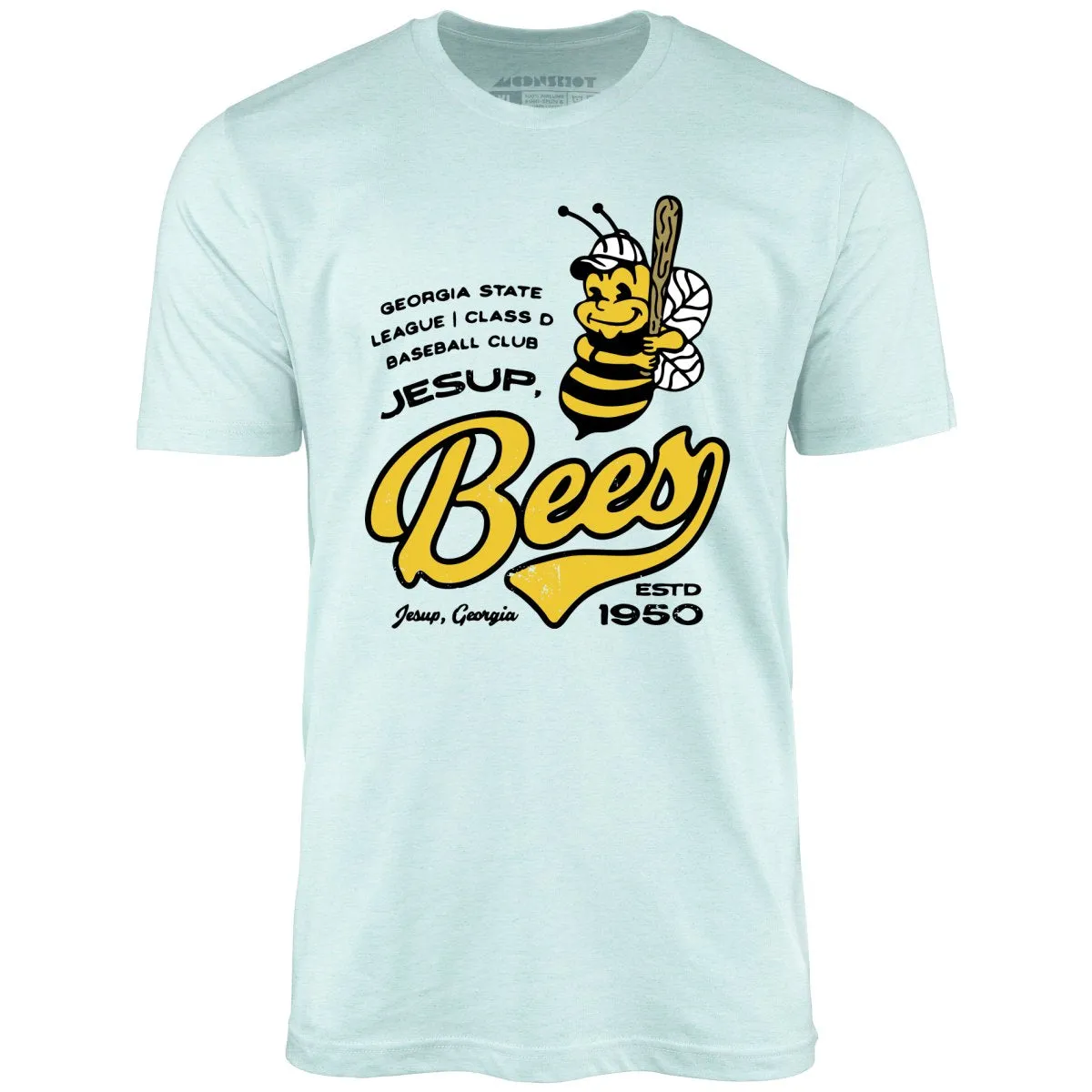 Jesup Bees - Georgia - Vintage Defunct Baseball Teams - Unisex T-Shirt